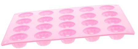 LIFKOME Molde De Silicona Para Pasteles Cavidades Bandeja De Silicona Herramienta Para Hornear Para Cupcakes Palitos De Pastel Para Tartas y Bizcochos Individuales