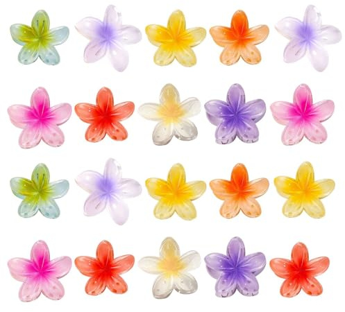 20 Pezzi Di Ago Per Capelli Piccoli, Ago Per Capelli Acrilici, Convulsioni Di Fiori Carini, Ago Per Capelli Di Fiori Per Donne E Ragazze, Frequenze Fotografiche (4 Cm).