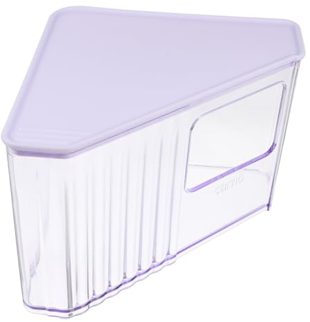 Toyvian Scatola Bagno Sabbia Trasparente per Criceti e Piccoli Animali, Lettiera Multiuso in ABS, Vasca per Toilette e Bagnetto, Facile da Pulire, per Casa e Gabbia di Cincillà e Furetti