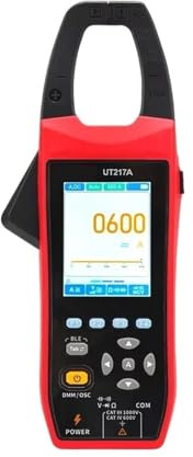Digitales Oszilloskop Multimeter Oszilloskop Clamp Meter Bluetooth Stoßstrom Spannung Wellenform Amplitude Frequenz für Test und Analyse