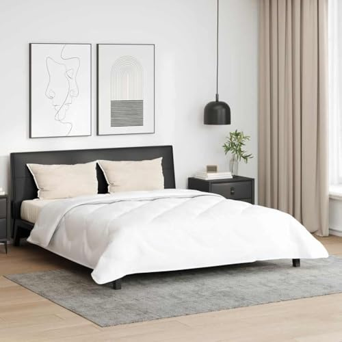 Générique Duvet d'été Simple avec Oreiller 3 pcs Blanc Microfibre,Maison & Jardin,Linge,Literie,Dessus-de-lit & couettes,Blanc,4.81 KG,3377279