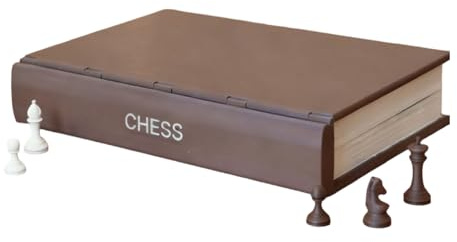 Pruojhw Libro Para Juegos de Mesa | Juguetes Imprimidos 3D, Plegables E Interactivos - Juegos de Mesa En Formato Libro | Para el Hogar Navidad Cumpleaños Niñas Adultos Amigos