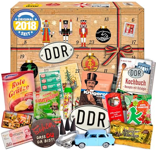 Adventskalender DDR/Kalender Advent Frauen/Adventskalender für Männer 2025 - Original seit 2018