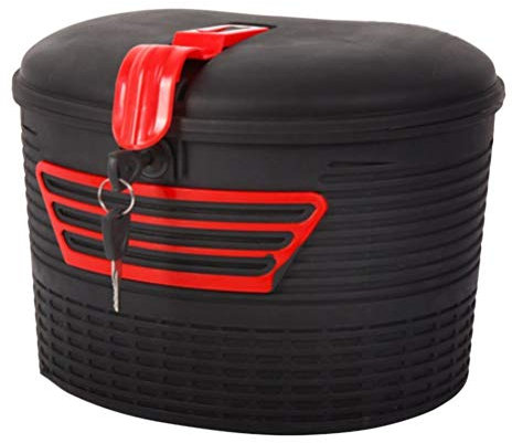 BESPORTBLE Fahrradkorb Cube Fahrrad Zubehör Fahrradkoffer Elektrisches Fahrrad Elektrofahrräder Fahradkorbset Fahrrad Gepäckträger Vorne Lenkertasche Ebike Mit Schloss Hängender Korb