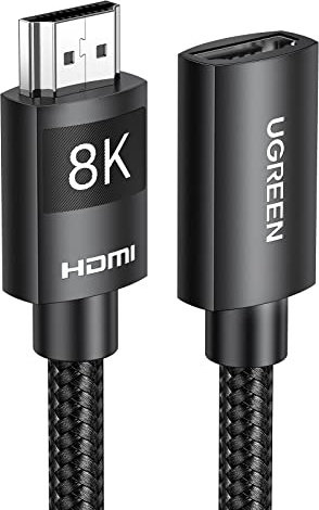 UGREEN HDMI Extender HDMI 2.1 Extension Cable 10K 8K 4K@240/120Hz eARC,1M