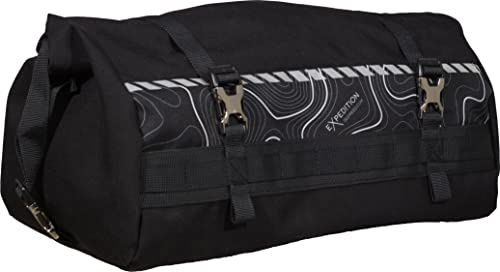 DEEMEED Dry Bag wasserdichte Tasche mit Klettverschluss Motorradtasche Riemen 4 Größen 3M reflektierendes Band (40L)