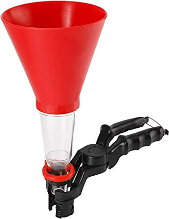 FANGO Embudo de Aceite Motor Universal para Coche Embudo de Aceite Sin Derrames Adaptadores de Embudo Aceite Ajustables de Herramientas de Filtro de Aceite de Derrames