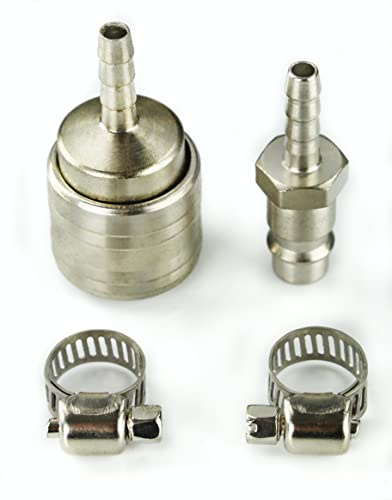 ROWI Anschluss-Set für Druckluftschlauch 6 mm, 4-teilig