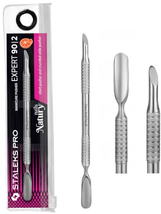 STALEKS PRO by Natury Nails PE-90/2 Repousse-cuticules pour manucure et pédicure