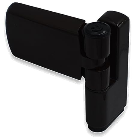 UPVC Door Flag Hinge Patriot Plus High Security 3D Adjustable PAS24 Black Flag Hinge 16MM
