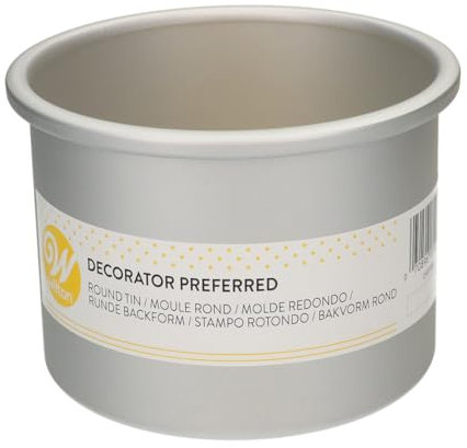 Wilton Cake Pan, Aluminium, Silver, 12.5 x 10 cm