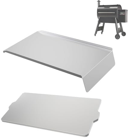 Drip Pan & Drip Pan Liners for Traeger Pro 780 Pellet Smoker Grill, BAC780 Drip Tray for Traeger 780 Pro, BAC520 Drip Tray Liners for Traeger Pro 780 Accessories, for Traeger Replacement Parts