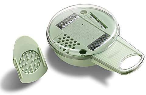 Tragbarer String-Gemüseschneider – Gemüseschneider, Würfelschneider, Würfelmaschine, Käseschneider Mini, Kartoffel-Zwiebel-Knoblauch-Zerkleinerer mit Behälter, Küchenmaschine klein, Gemüseschneider,