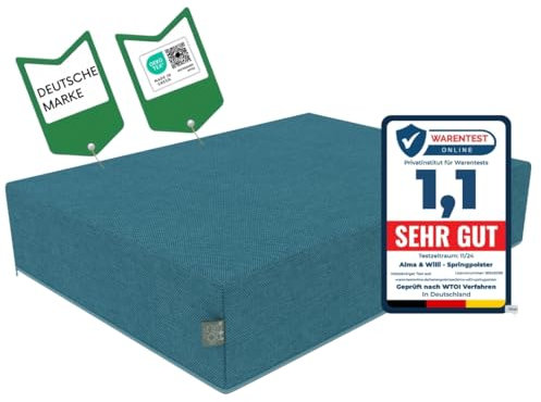 Alma & Willi Erweiterbares Springpolster-Spielsofa - Modularer Spiel-, Schlaf- und Wohnspaß, Hüpfen & Entdecken - Anbaubar für endlose Möglichkeiten