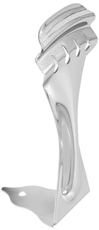 UPKOCH Metall mit Resonatorgitarre Gitarren 4-saitige für Saitenhalter Silbernen Benutzerfreundlichem und Design Elegantem Finish für Gitarrenzubehör
