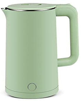 HNVBDOPAE Bouilloire Électrique Avec Arrêt Automatique, Chauffe-Eau À Ébullition Rapide, Fonction Maintien Au Chaud, 2,3 L, 1 500 W, Verte/Vert