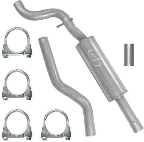 POLMOstrow Auspuff für VW Passat B6 2005-2010 | Mitteltopf, Motoren: 2.0 TDI | Kombi, Limousine