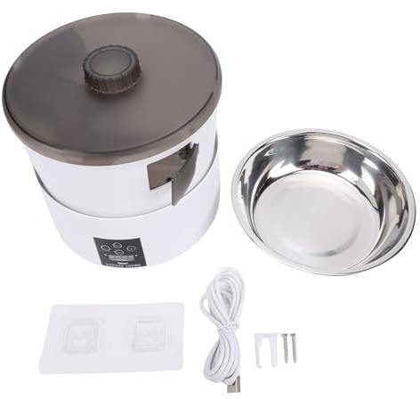 Naroote Automatic Cat Feeder Wall Mounted WiFi Timed Remote Control 4L Auto Pet Feeder Food Dispenser for Home Cats & Small Dogs