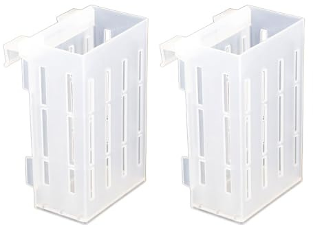 MHADBKH Lot de 2 paniers de plantes hydroponiques pour aquariums - Design moderne - Améliore l'attraction visuelle - Outil de jardinage