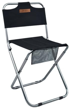 JSGHGDF Klappbarer Campinghocker, Aluminium, Gewicht, stabil, für alle Gelände, Angelhocker