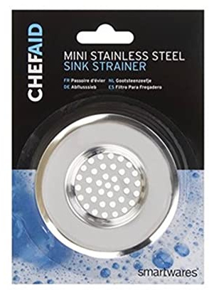 Chef Aid Mini Stainless Steel Sink Strainer 40mm (10E07273)