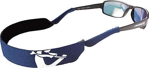 Cressi Eyewear Neo Retainer - Schwimmendes Neoprenband für Brillen, Blau Navy/Weiß, Einheitsgröße, Unisex Erwachsene