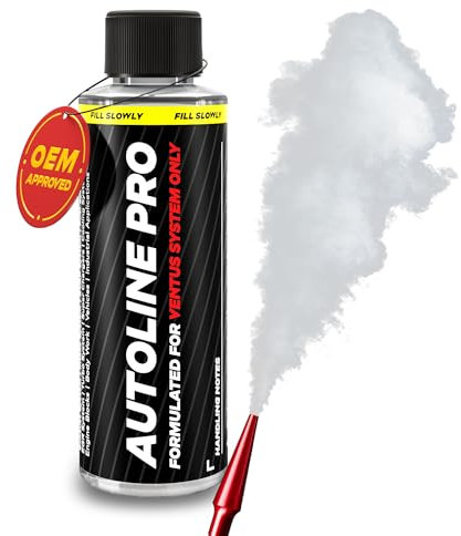 AutoLine Pro Recharge de Liquide Ventus | Dure Plus de 500 Tests | Pratiquement inodore | 118,3 ML [pour Machine à fumée Ventus Uniquement]
