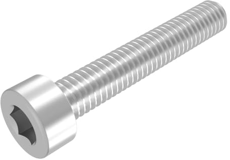 SECCARO Zylinderschraube M1,6 x 14 mm, Edelstahl V2A VA A2, DIN 912 / ISO 4762, Innensechskant, Vollgewinde, 20 Stück