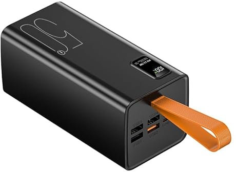 22.5W USB-C Two-Way Charging 50000mAh Super Power Bank, 5 Output/Input, LED Display Fast Charging
