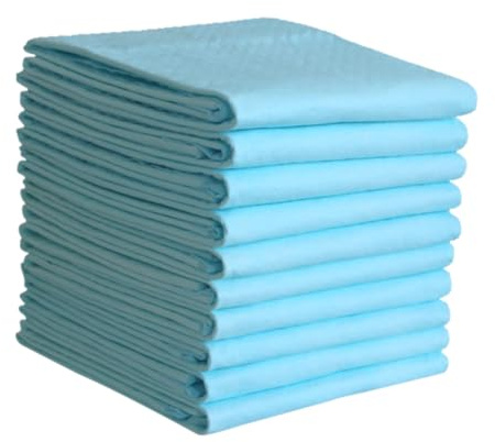 Healeved 10stücke Puppy Pee Pads Disposable Training Mats Einweg-welpenunterlagen für Hunde-trainings Saugfähige Hundeunterlage als Wickelunterlage Trainingsunterlage