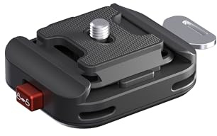 FREEWELL Camera Strap Quick Release Clamp, Compatible with DSLR, Mirrorless, and Digital Cameras, Supports Up to 10KG