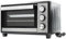 BEHOME Forno Elettrico Ventilato Piccolo 20L da tavolo, Temperatura fino a 230°, Timer 60 min, Forno elettrico da tavolo con griglia, teglia e sollevatore griglia inclusi, antiaderente, doppio vetro