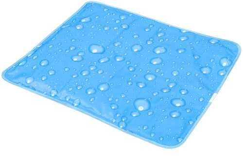 Luxshiny Cojín de Asiento Transpirable para Pesca al Aire Libre, Tapete Refrescante Azul Diseño Antideslizante, Almohadilla Cómoda para Caja de Pesca, Portátil y Resistente al Agua