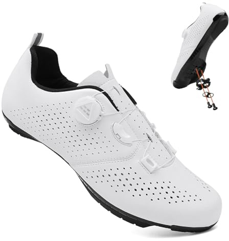 TvzsiY Zapatillas de Ciclismo MTB para Hombre/Mujer Compatible con Shimano SPD 2 Pernos Pedales Zapatos Bicicleta de Montaña Exterior