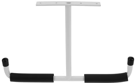 Kichvoe Soporte de Techo para Bicicleta Gancho para Techo para Bicicletas Acero Inoxidable Ahorro de Espacio Uso Multifuncional para Kayak Garaje y Oficina