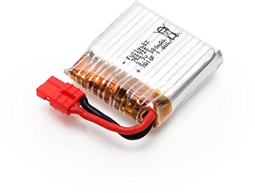 YUNIQUE GREEN-CLEAN-POWER - Li-Po Akku 3.7V 380mAh für Syma X21 X21W Drohne | Optimale Flugzeit | Schnelles und Sicheres Laden | Maße: 27x25x7 mm, Gewicht: 29g