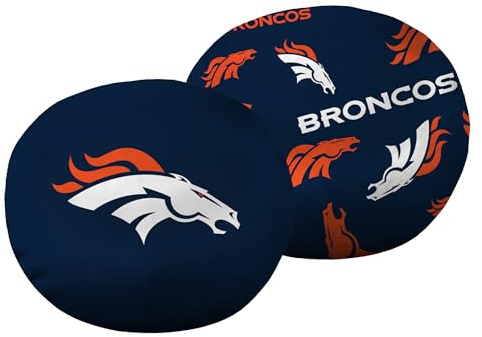 Northwest The Company NFL Denver Broncos Cloud Pillow, 11, Team Colors