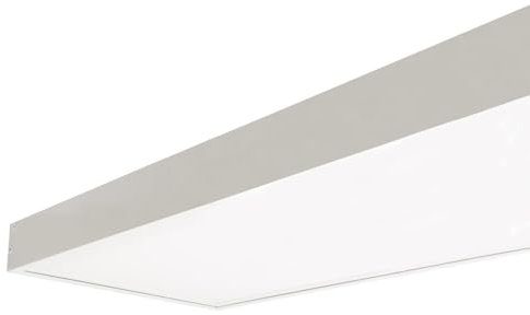 LEDKIA LIGHTING Panel LED 120x30 cm 40W 4000lm + Kit de Superficie 4000K No Regulable Individual Blanco Neutro