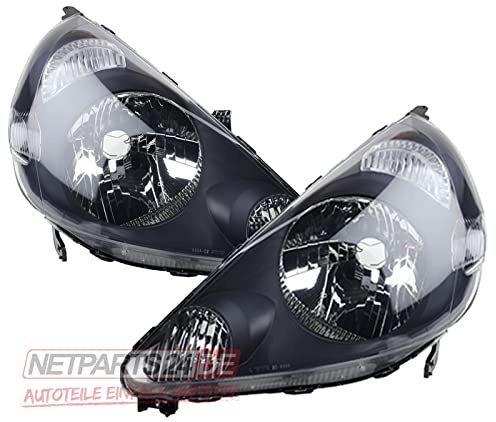 Johns, Juego de faros halógenos para Honda Jazz GDH4 2002 hasta 2004