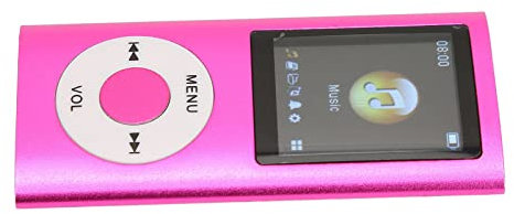 mp3 Player Kinder, 1,8 Zoll Player unterstützt Speicherkarte, ultradünner LCD MP3 Player mit Bluetooth für Schüler beim Laufen und Gehen