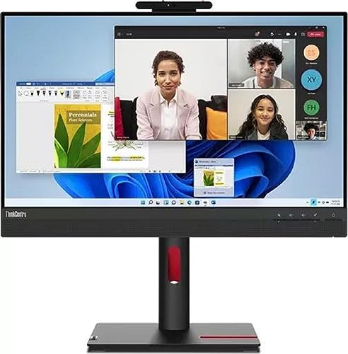 Lenovo ThinkCentre Tiny-in-One 24 Gen 5 - LED-Monitor - 23.8 Touchscreen - 1920 x 1080 Full HD (1080p) @ 60 Hz - 250 cd/m² - 1000:1-4 ms - HDMI, DisplayPort - Lautsprecher - Black