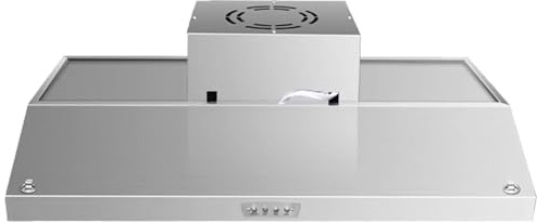 Cooker Hood, Extractor Fan For Kitchen W/Dishwasher Safe Aluminium Grease Filter, 4000-20000(m3/h)Airflow, LEDs, Touch Controls Cooker Hoods, Wall Mount Steel Fan Vent Hoods ( Color : 80*60*45 , Size
