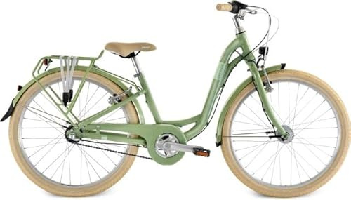 Puky Skyride 24-3 Classic Alu Kinder Fahrrad grün
