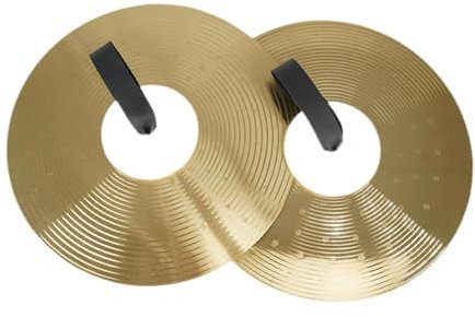 Amagogo Crash-Becken, Paar, Hi-Hat-Becken, Rhythmus-Beat-Handbecken, Percussion, schweres Becken für Partys, Heim-Performance, Bandliebhaber, 200MM