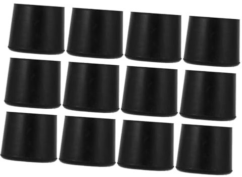 KONTONTY Trampolin-beinteil 12er-Pack Ersatz-beinkappen Gummifüße Für Tisch Und Schreibtisch