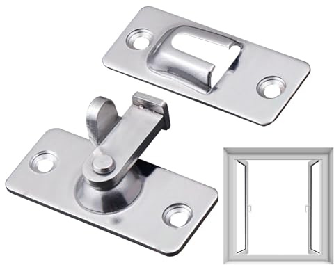 Verrou de porte à 90 degrés - Verrous et loquets de porte de grange