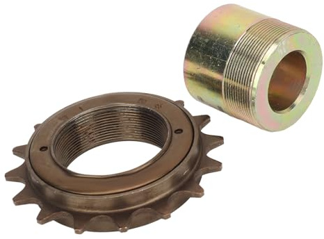 POENVFPO 16T Freewheel with 20mm Adapter, Lightweight Flywheel Kit for Electric Tricycles, Motorcycles, Karts, DIY Projects