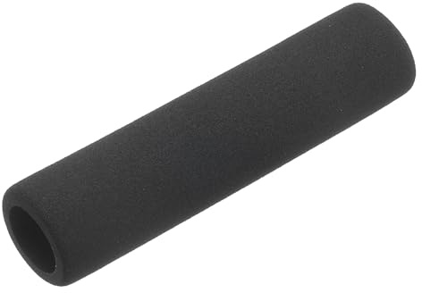 QUARKZMAN 1x116mm Rohrisolierung 21mm Isolierstärke 5mm Heizungsrohr | Schaumstoff, Durchmesser Verkleidung für Fitnessgeräte, Rohre, Handhaben (Schwarz)