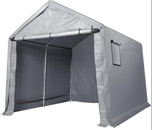 JKELPV Cocheras Carpa portátil para Exteriores, toldo instantáneo, cochera, Carpas Impermeables y Resistentes al Sol, Refugio para Patio, Autos y Bicicletas. Toldo de Coche(7 x 12 ft)