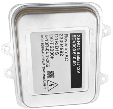 Ballast de Phare D1S D1R ECU Ballast au xénon 610 00 12 V CA 35 W pour Opel pour Astra J pour Opel pour Insignia A 2008-2013 7PP941597A 5DV009610-00 5DV00961000 Ballast électronique